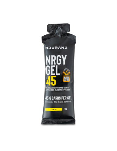 Gel énergétique NDURANZ Nrgy Gel 45, citron, 75g